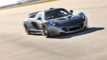 Hennessey Venom GT record run