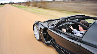 Hennessey Venom GT driving