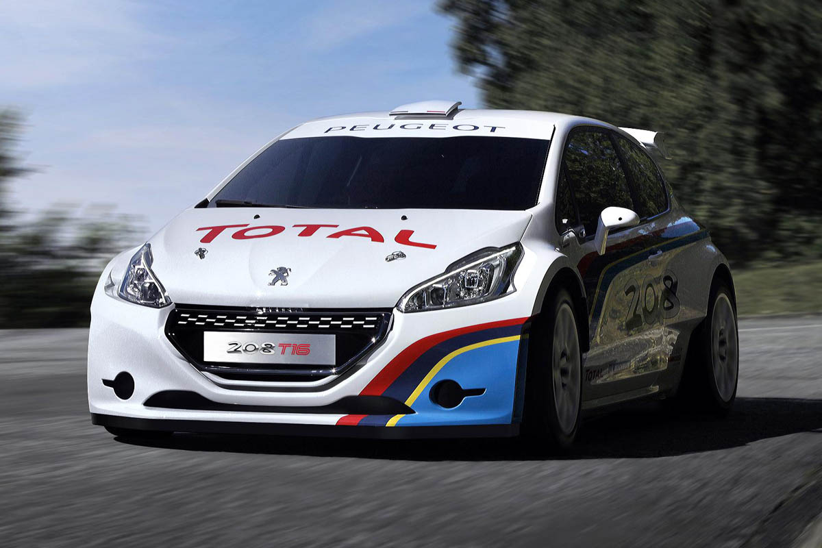 Peugeot 208 T16 at Pikes Peak 2013 front view