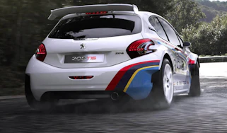 Peugeot 208 T16 at Pikes Peak 2013 rear view