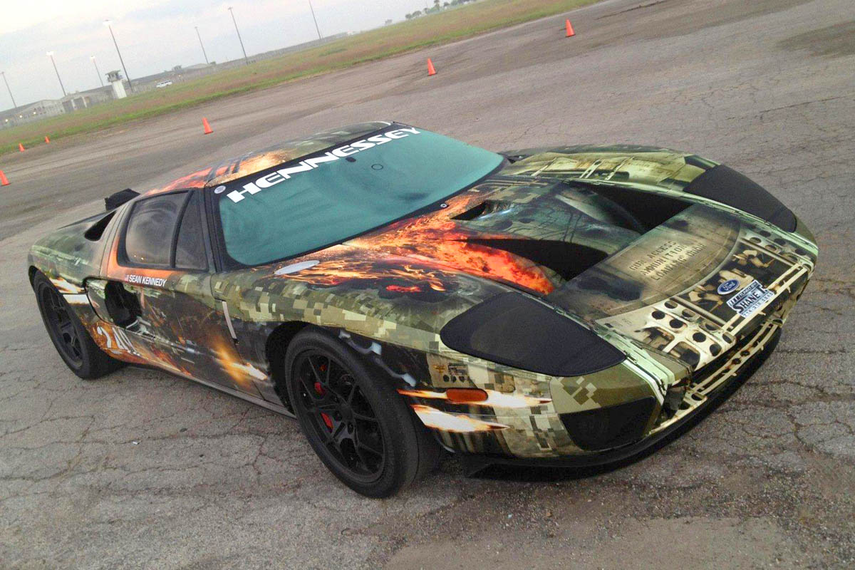 Hennessey Ford GT hits 267mph