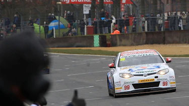 Jason Plato wins BTCC Brands Hatch