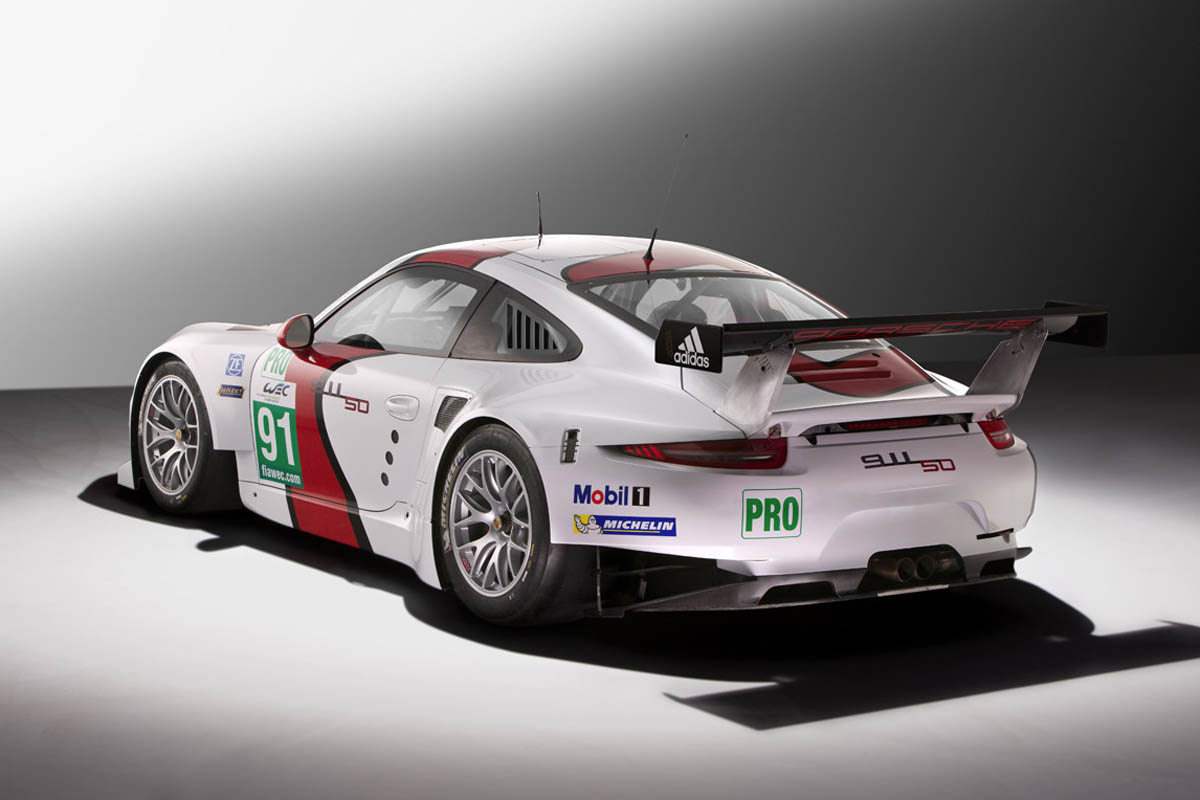 2013 Porsche 911 RSR  rear view rear spoiler