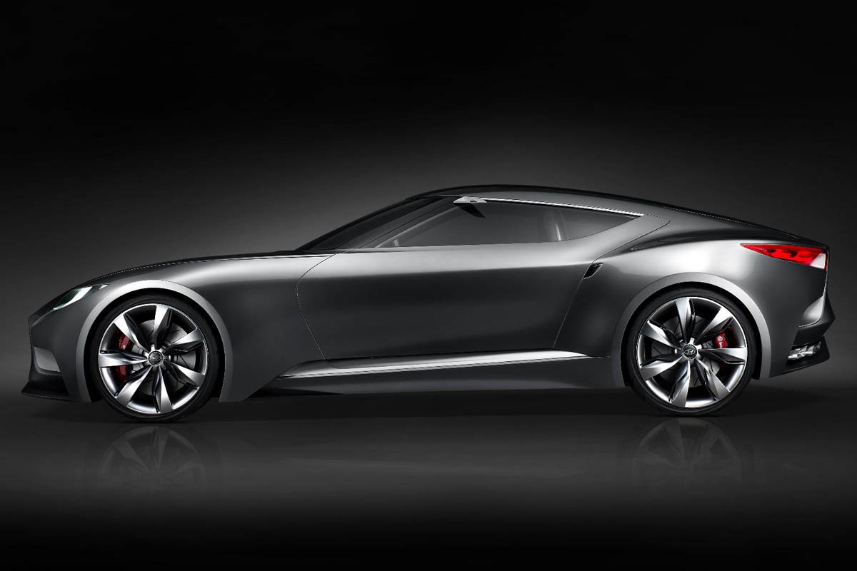 Hyundai HND-9 coupe side profile
