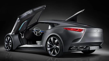 Hyundai HND-9 coupe butterfly doors up