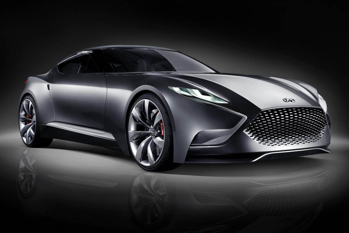 Hyundai HND-9 coupe front view