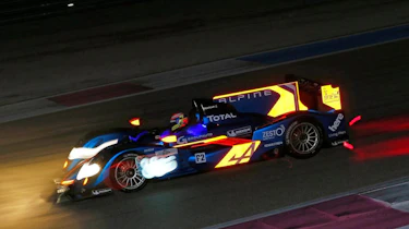 Alpine No36 Le Mans prototype racing car