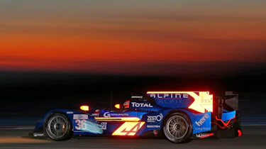 Alpine No36 Le Mans prototype racing car