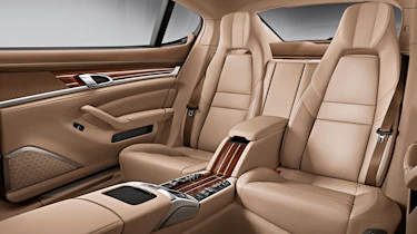 New Porsche Panamera Exclusive long wheelbase rear seats