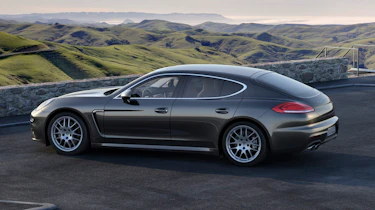 New Porsche Panamera 4S rear view