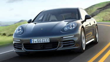 New Porsche Panamera 4S front view