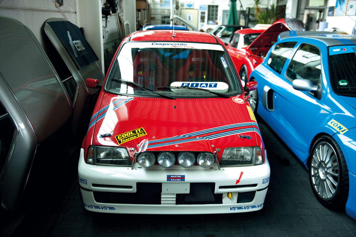 Fiat rally car