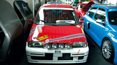 Fiat rally car