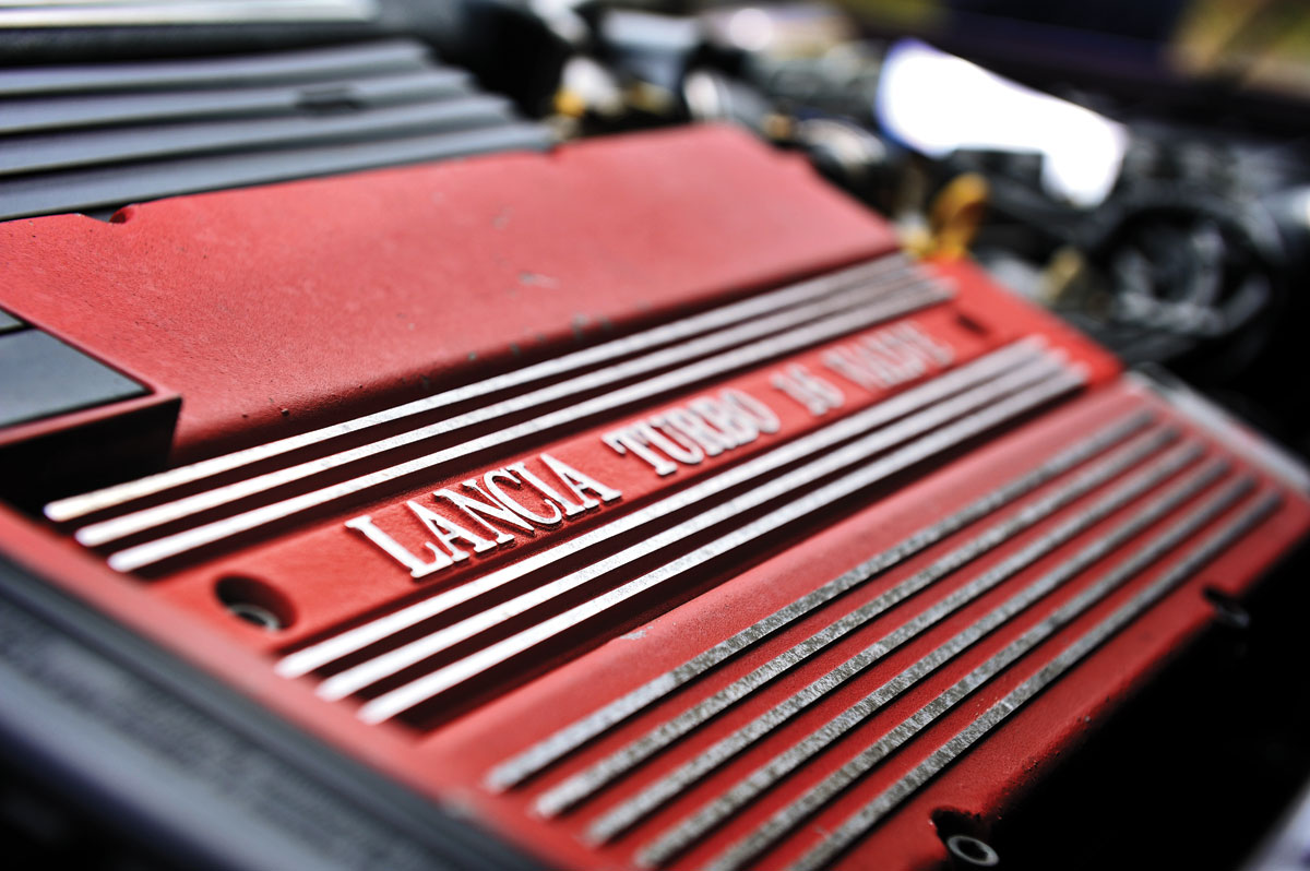 Lancia Delta Integrale Evo 3 16v engine bay