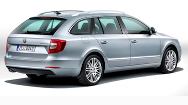 2014 Skoda Superb estate grey