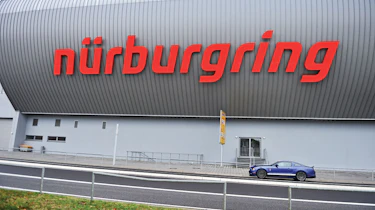 Shelby GT500 outside the Nurburgring