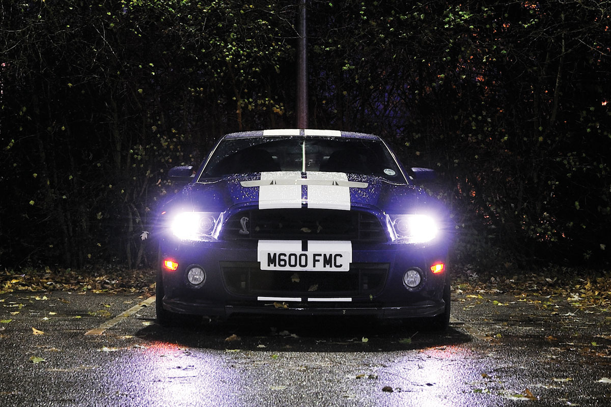 Shelby GT500 on the autobahn - Fright Night