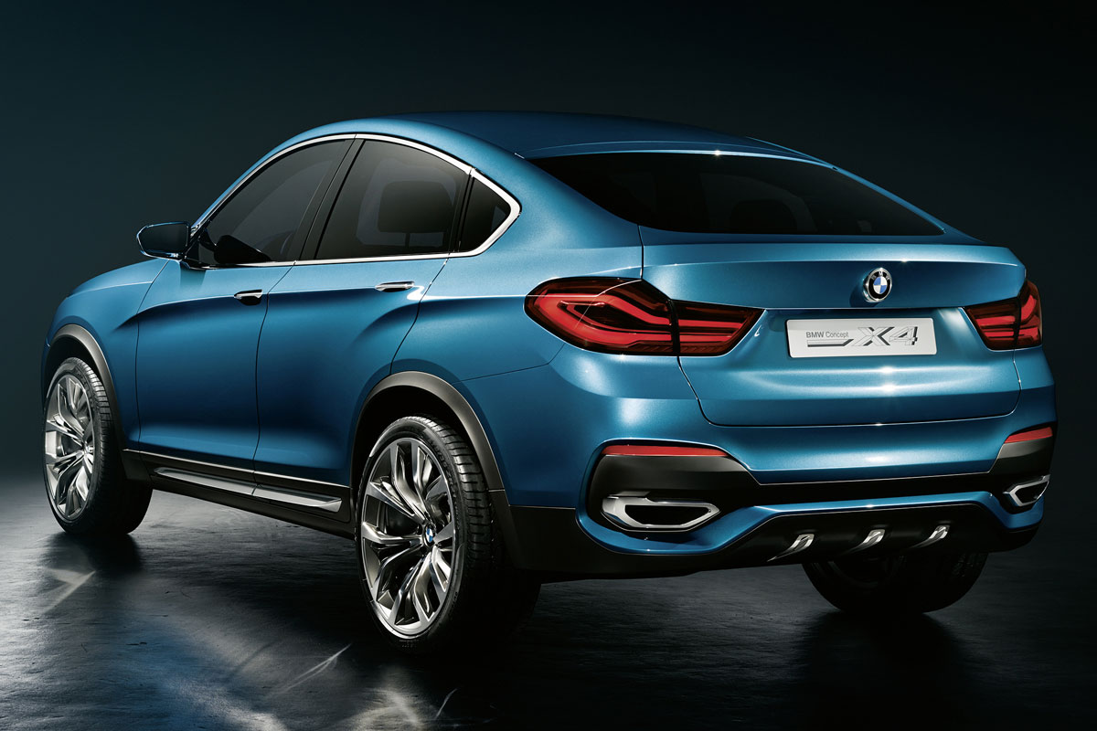 2014 BMW X4 Concept rear quarter