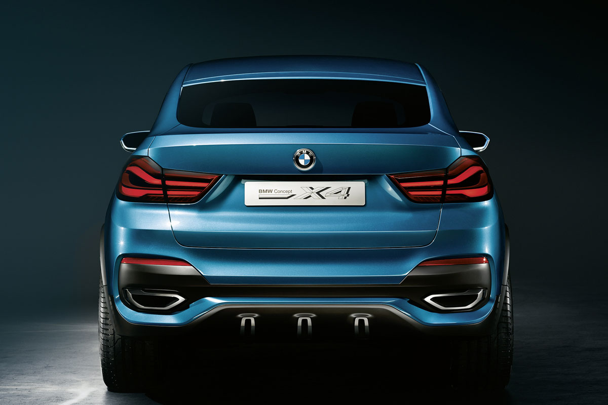 2014 BMW X4 Concept rear