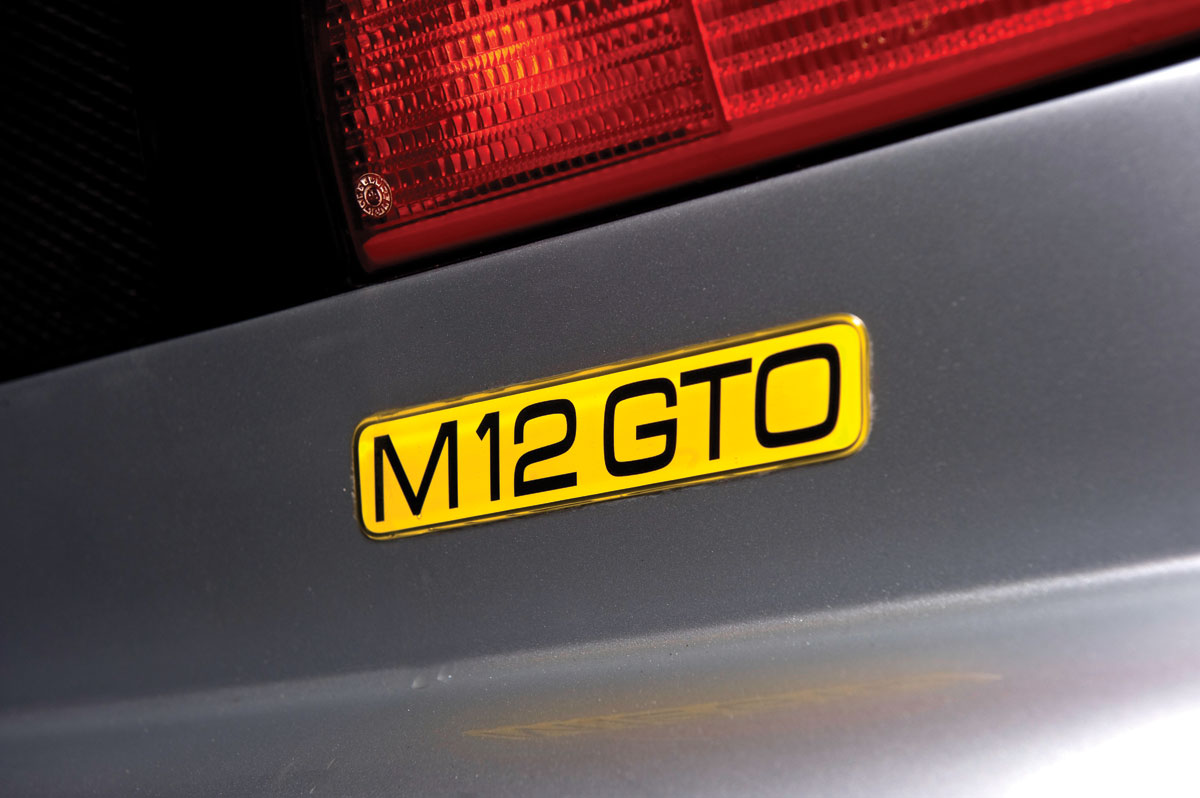 Noble M12 GTO badge