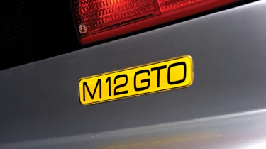 Noble M12 GTO badge