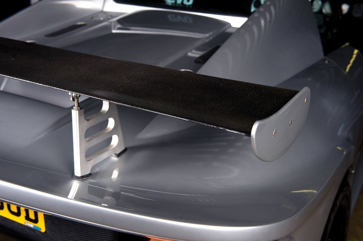 Noble M12 GTO rear spoiler carbon fibre