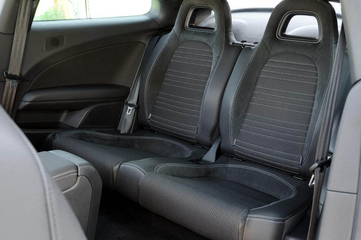 VW Scirocco 1.4 TSI 160 rear seats