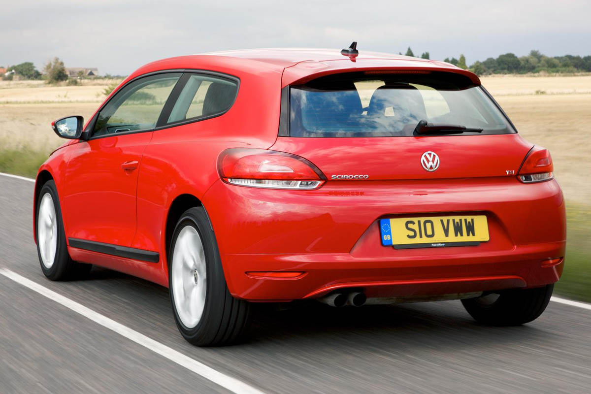 VW Scirocco 1.4 TSI 160 red