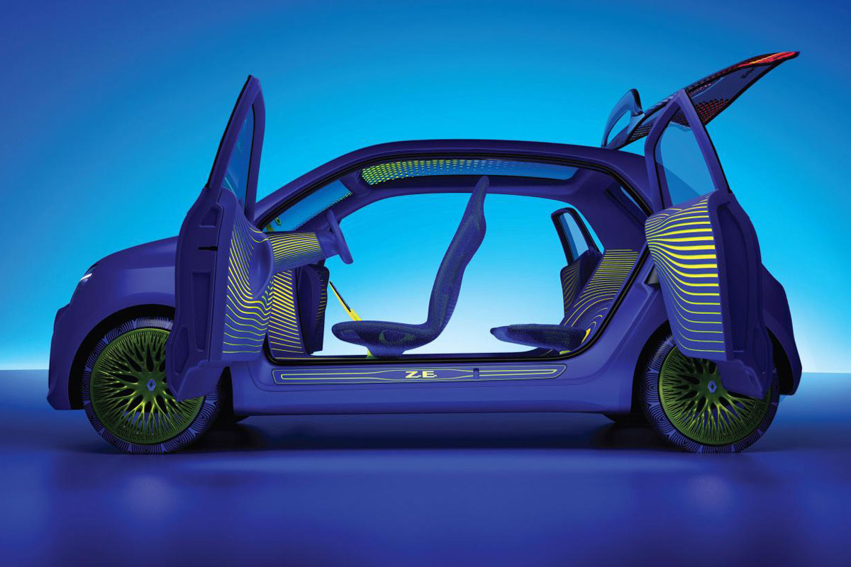 Renault Twin'Z concept suicide doors open