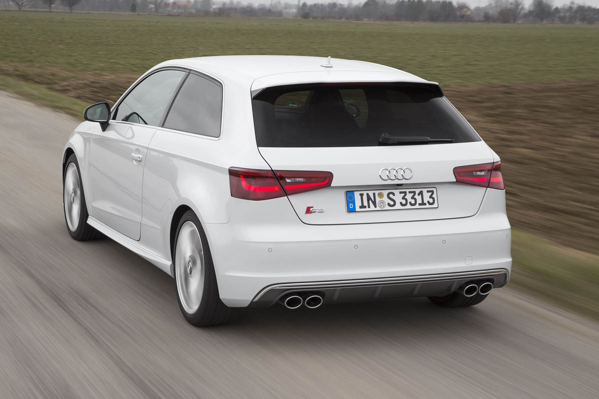 2013 Audi S3 white