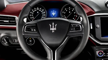 New Maserati Ghibli steering wheel dials