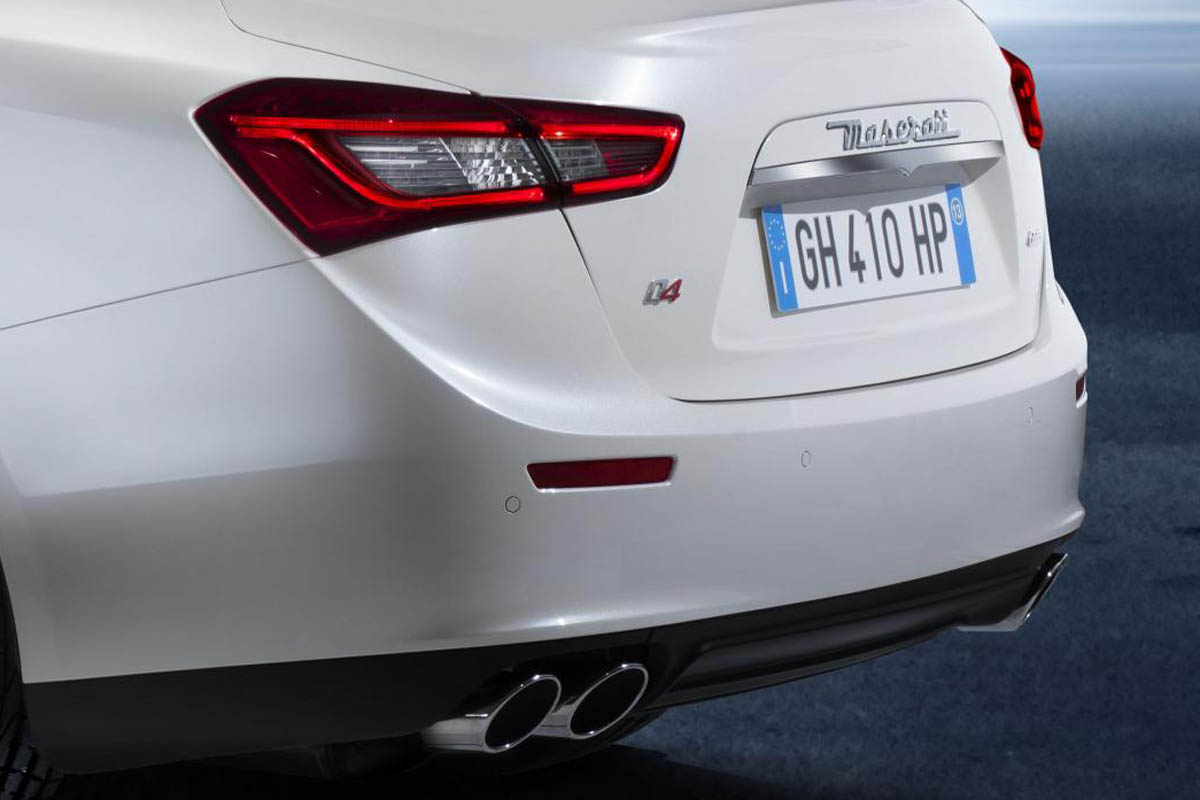 New Maserati Ghibli rear lights