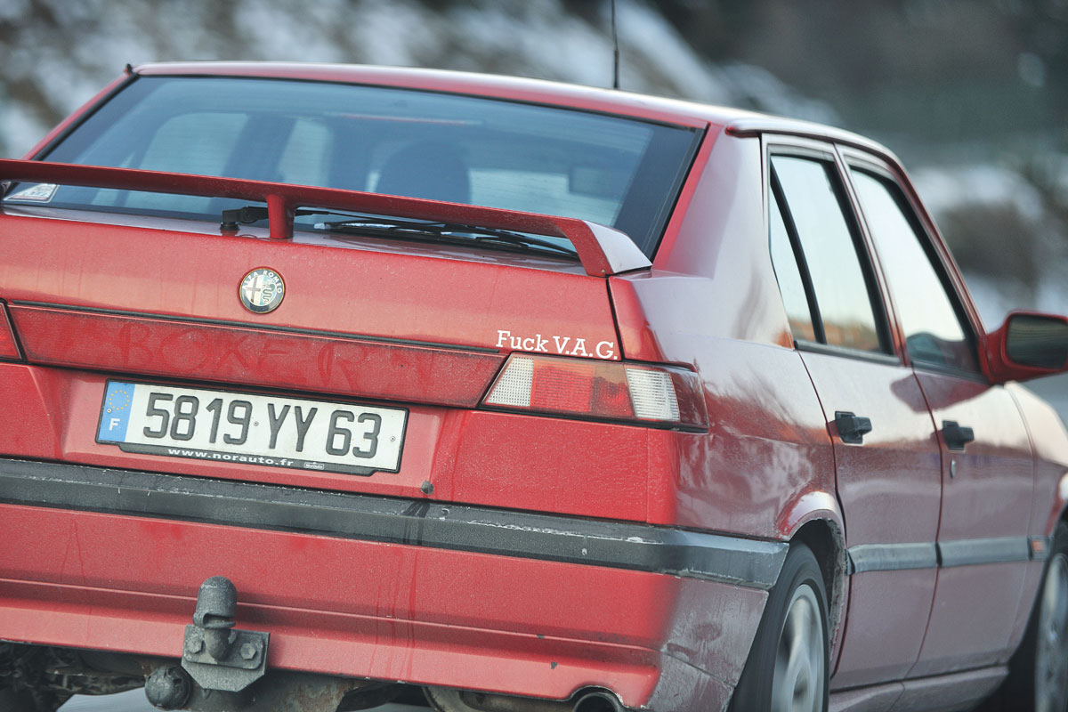 Alfa Romeo 33 with interesting sticker