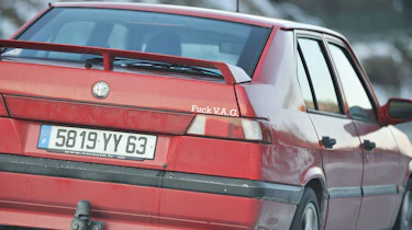 Alfa Romeo 33 with interesting sticker