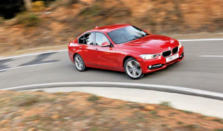 BMW 320d m sport drift, rally spain stage tarmac