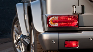 2013 Mercedes G63 AMG rear light spare wheel