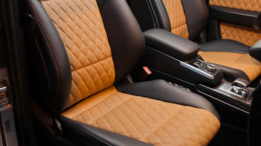 2013 Mercedes G63 AMG leather front sports seats