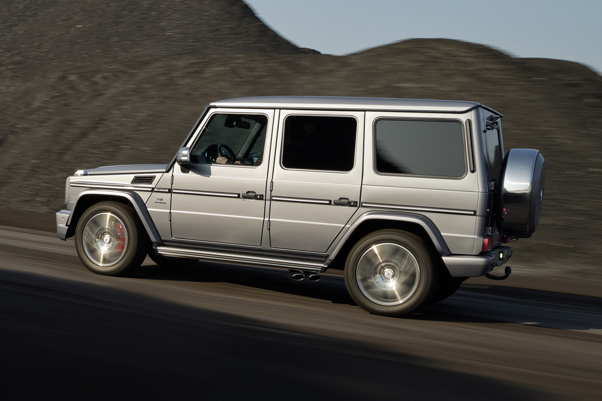 2013 Mercedes G63 AMG side profile