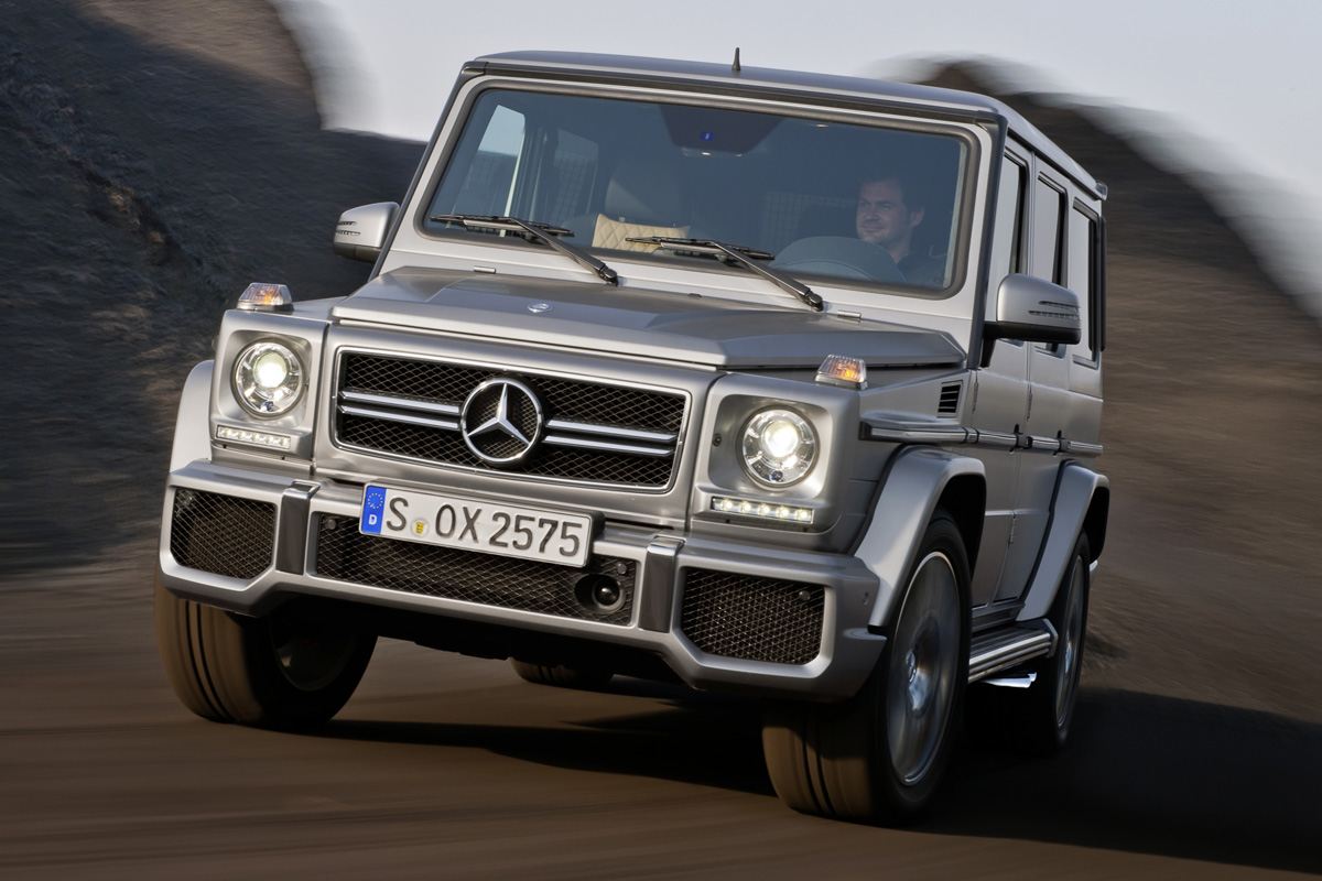 2013 Mercedes G63 AMG front cornering