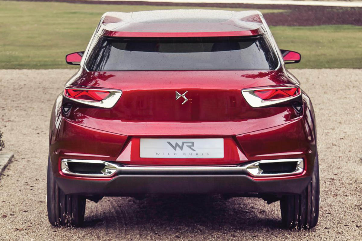 Citroen DS Wild Rubis SUV rear