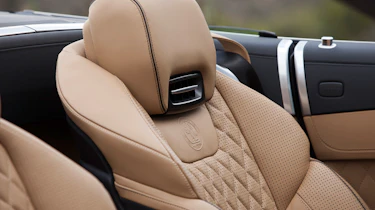 2013 Mercedes SL65 AMG quilted leather seat airscarf