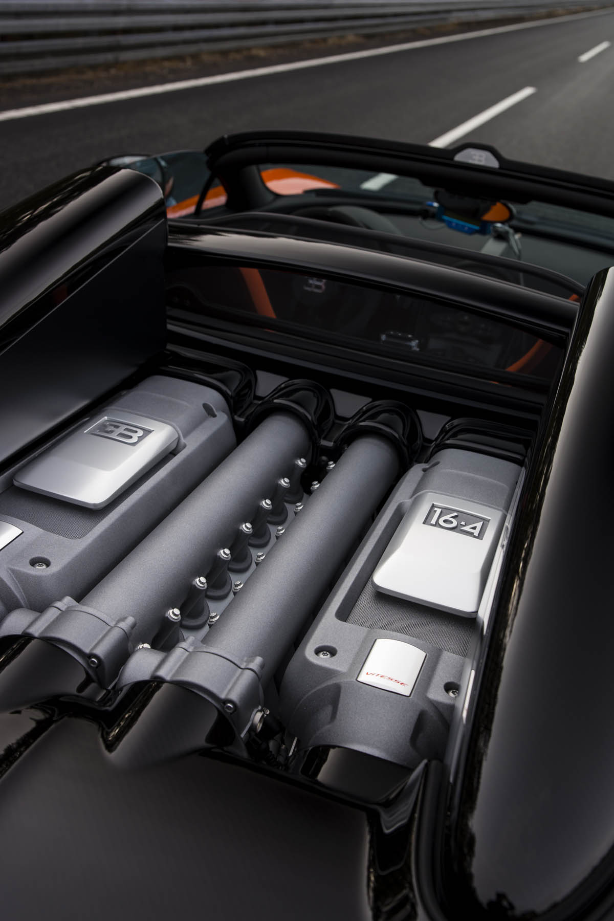 Bugatti Veyron Grand Sport Vitesse world record engine