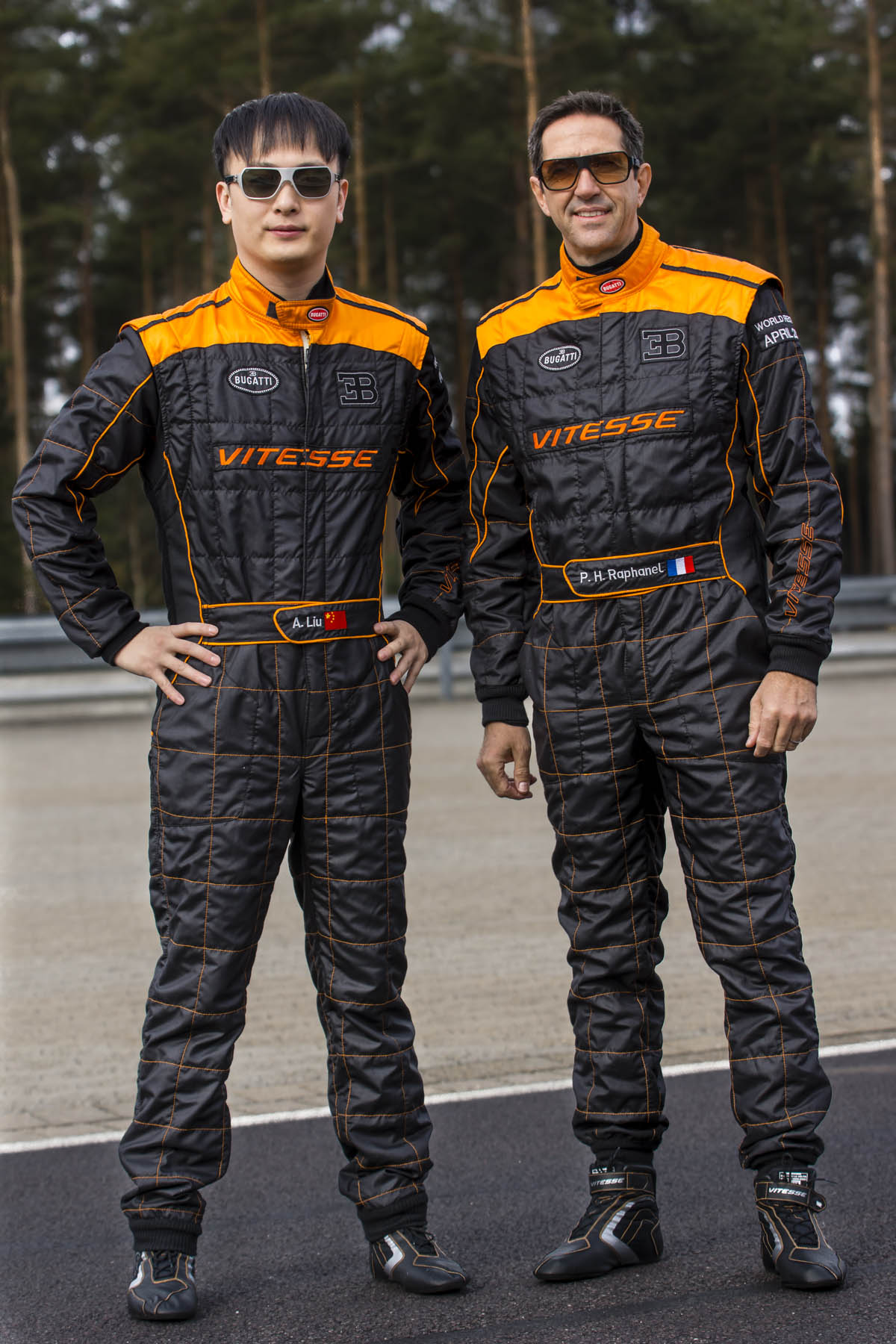 Bugatti Veyron Grand Sport Vitesse world record drivers
