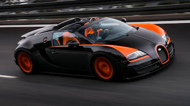 Bugatti Veyron Grand Sport Vitesse world record