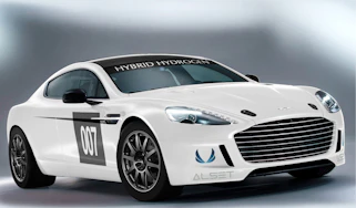 Aston Martin Rapide S Hybrid Hydrogen racing car