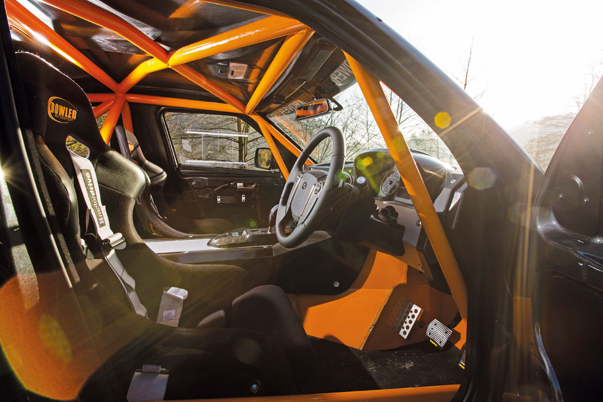 Bowler EXR S interior