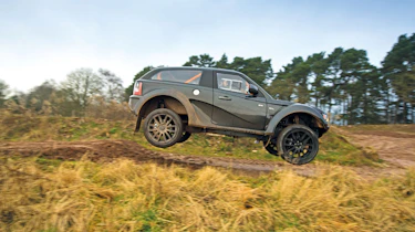 Bowler EXR S jump off road