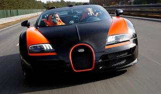 evo Harry Metcalfe Bugatti Veyron Vitesse speed record