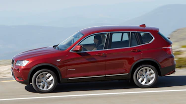 2013 BMW X3 sDrive 18d side profile