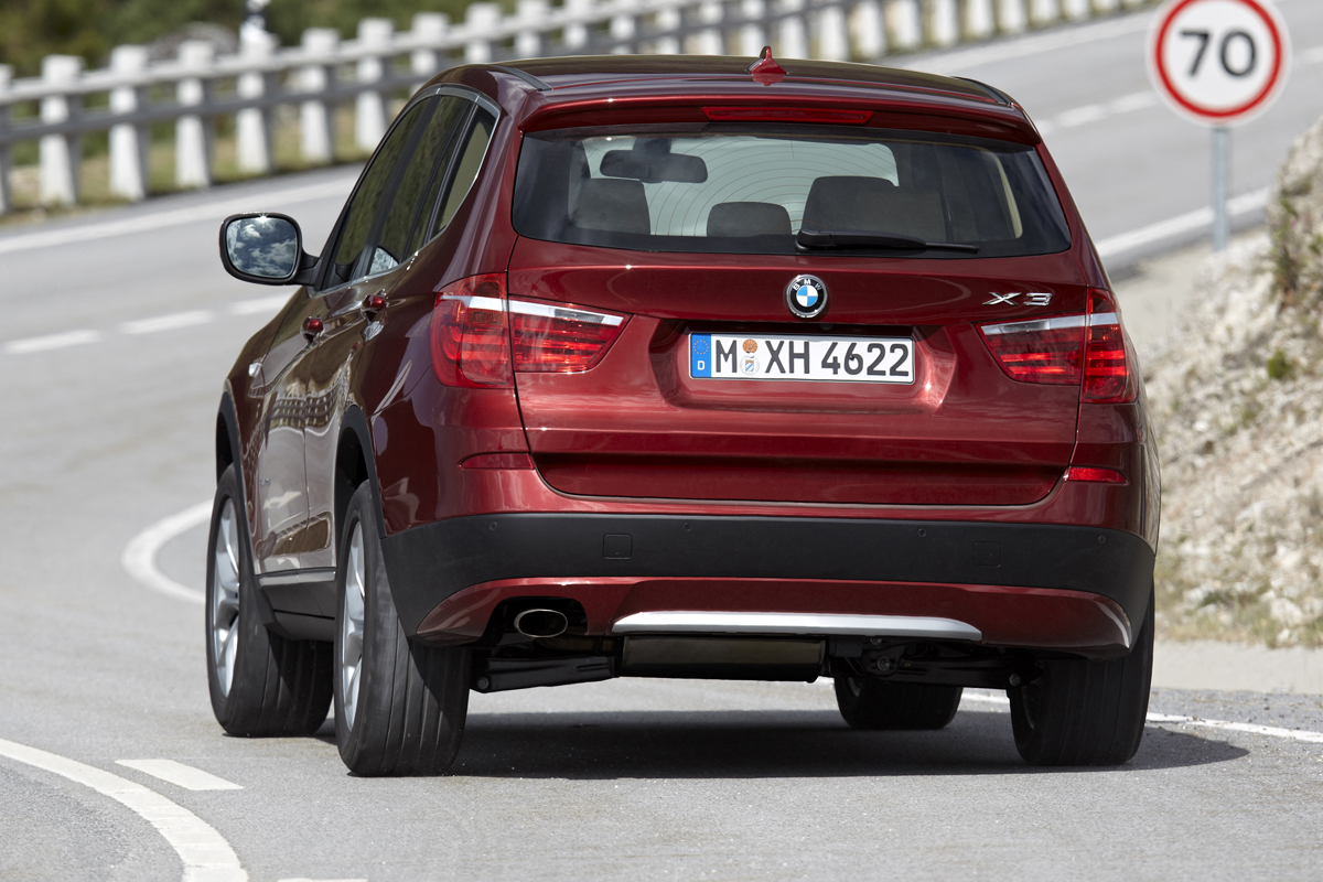 2013 BMW X3 sDrive 18d rear